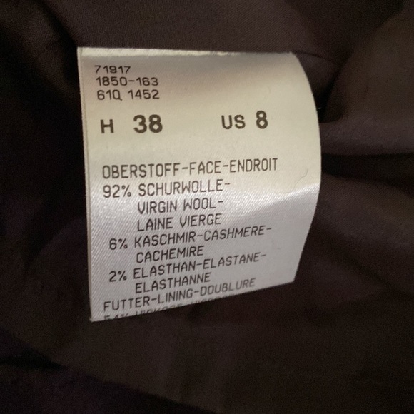 Bogner wool cashmere wrap skirt - Picture 4 of 5